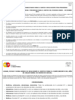 Listado de Profesionales Validados Fecha Hora y Lugar de Sorteo de Enero Diciembre 2017 Según Prioridad y Carrera