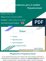 Herramientas para El Análisis Organizacional - Gabriela Alabisi y Oriana Perez