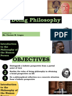 Doing Philosophy