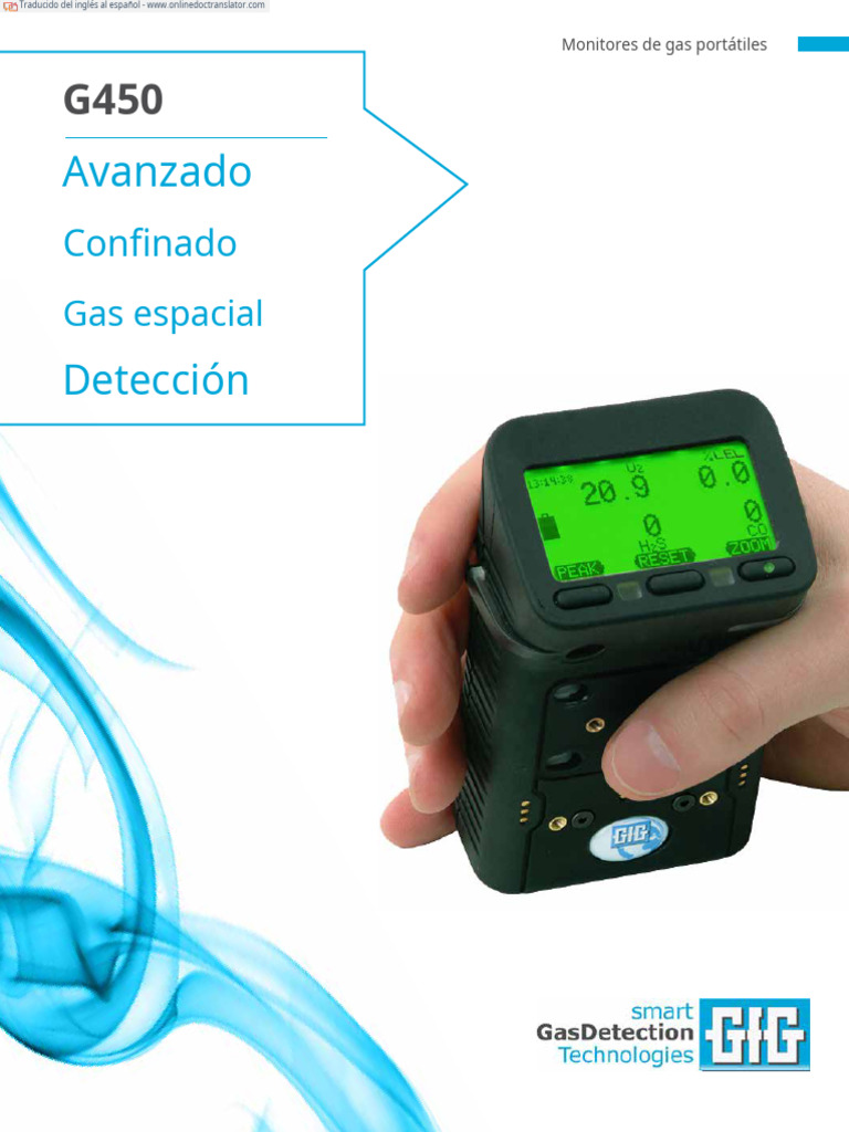 DETECTOR DE GAS GFG_G450_V2_(español) PDF