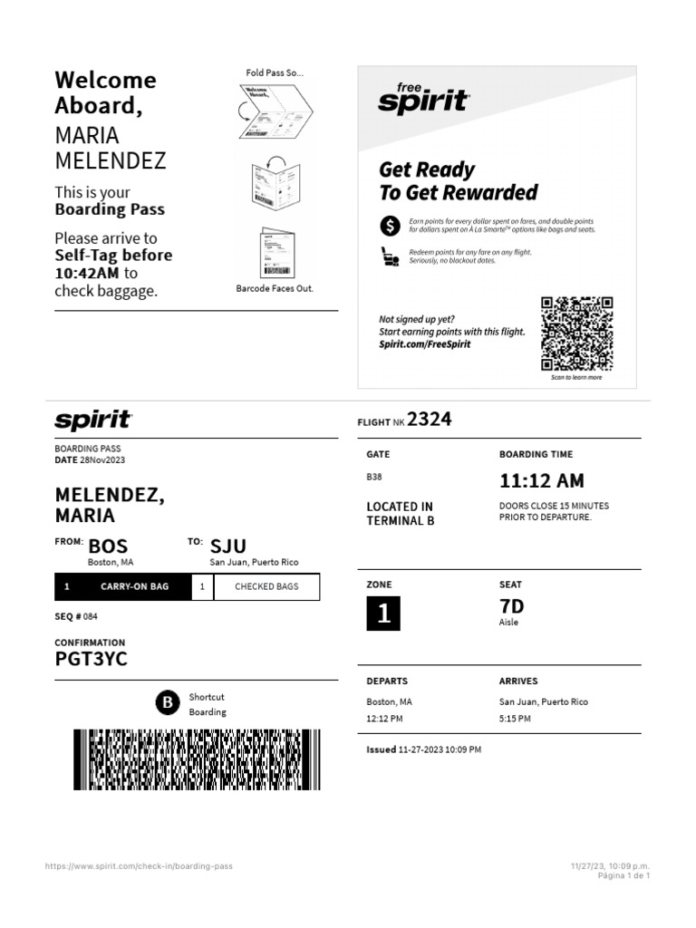 Southwest Check In Boarding Pass
