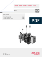 Proportional Directional Spool Valves Type PSL, PSV, PSM, Size 5