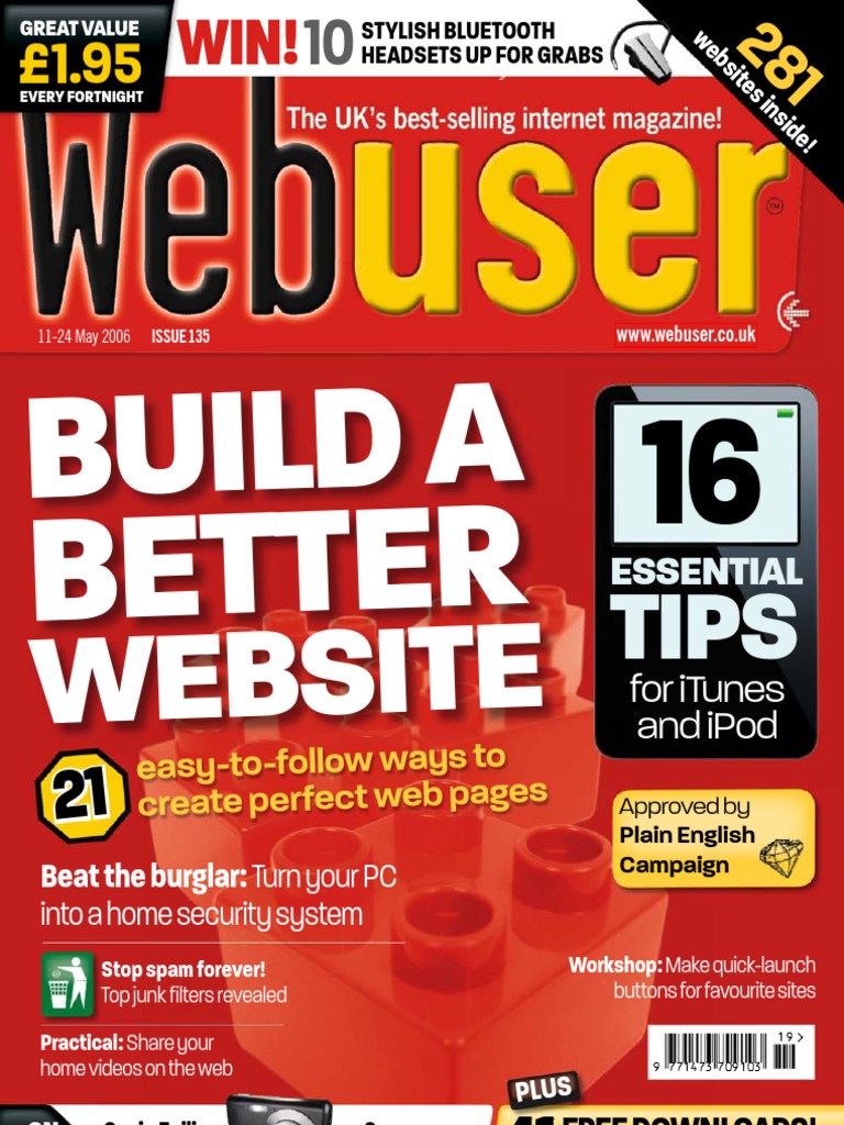 Webuser Magazine May 27 Pdf Websites World Wide Web