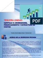 Inversiones, Financiamiento y Estructura de Costos