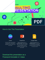 Copia de Blue, Green and Red Professional Consulting Pitch Deck