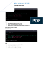 Data Analytics With Python