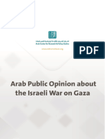 Arab Opinion War On Gaza Full Report en