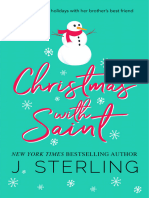 12J Sterling Fun For The Holiday's Christmas With Saint