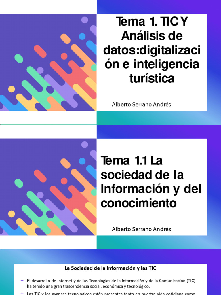 Sociedad de la Información y TIC | PDF | Internet | Tecnología de ...