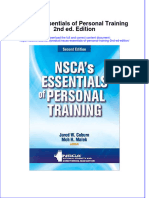 Nscas Essentials of Personal Training 2nd Ed Edition