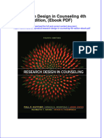 Research Design in Counseling 4th Edition Ebook PDF