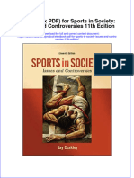 Etextbook PDF For Sports in Society Issues and Controversies 11th Edition