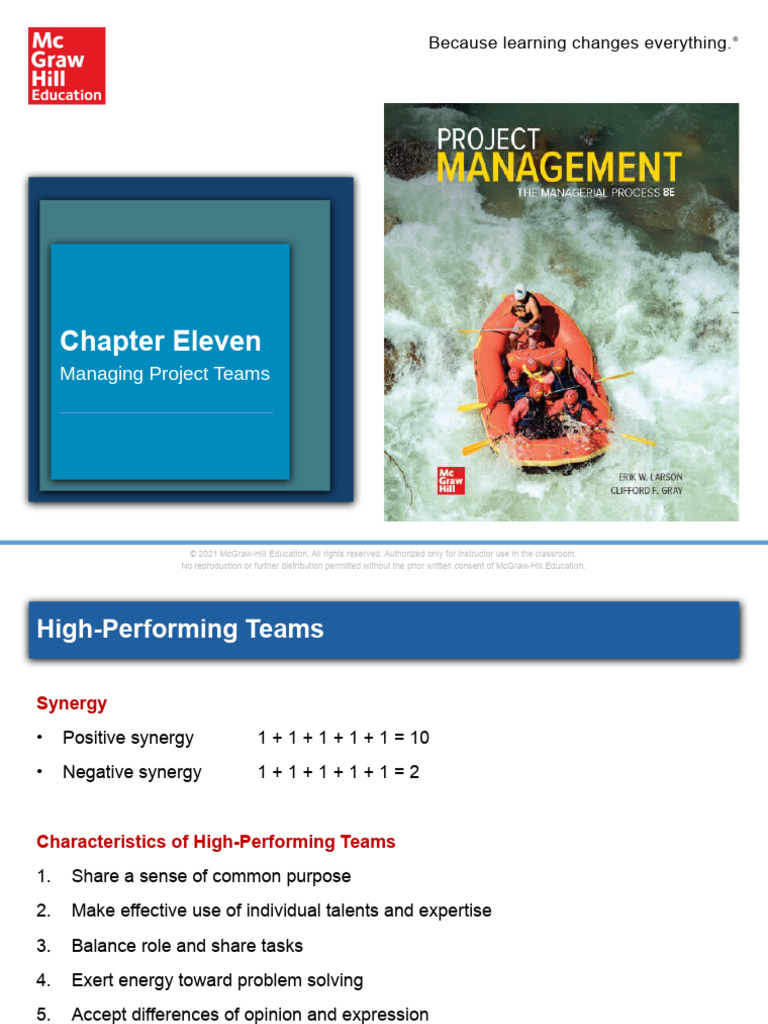 Larson8e CH11 PowerPoint 8 | PDF | Decision Making | Team Building