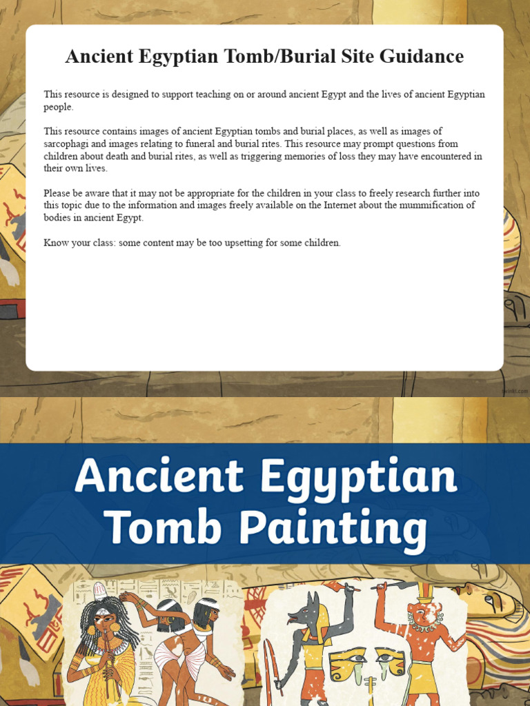 6731663 Ks2 Ancient Egyptian Tomb Painting Information Powerpoint Ver 2