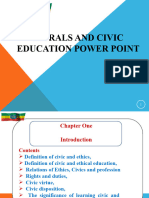Civics Course Power Point Chapter 1