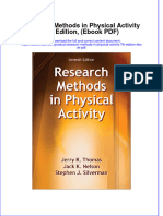 Research Methods in Physical Activity 7th Edition Ebook PDF