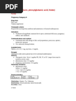 Download Folic Acid by api-3797941 SN6982597 doc pdf