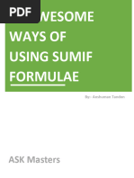 Advance Ebook 40 Ways of Sum If