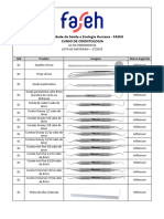 ODONTOLOGIA - Lista Periodontia 2-23