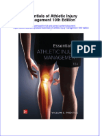 Essentials of Athletic Injury Management 10th Edition