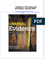 Criminal Evidence Principles and Cases 9th Edition Ebook PDF