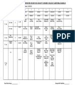 1st Year Timetable 2023-24