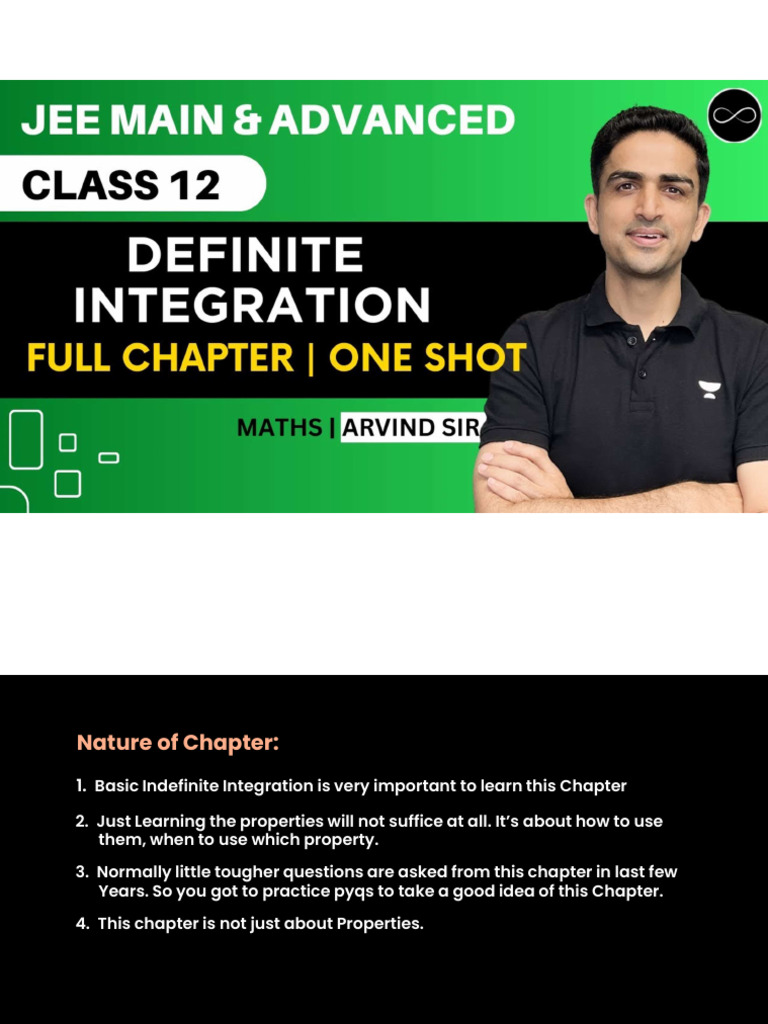 Definite Integration Pdf Integral Calculus