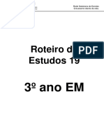 Roteiro de Estudos 19 - 3º Ano EM