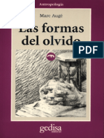Augé, Marc. (1998) - Las Formas Del Olvido