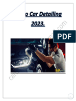 Curso Car Detailing 2023