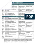 MAT135 Fall 2023 Weekly Schedule