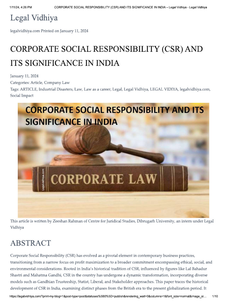 CSR | PDF