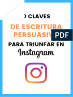 10 Claves Copywriting Instagrma Copymelo