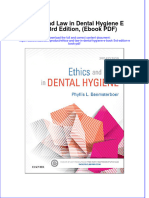 Ethics and Law in Dental Hygiene e Book 3rd Edition Ebook PDF