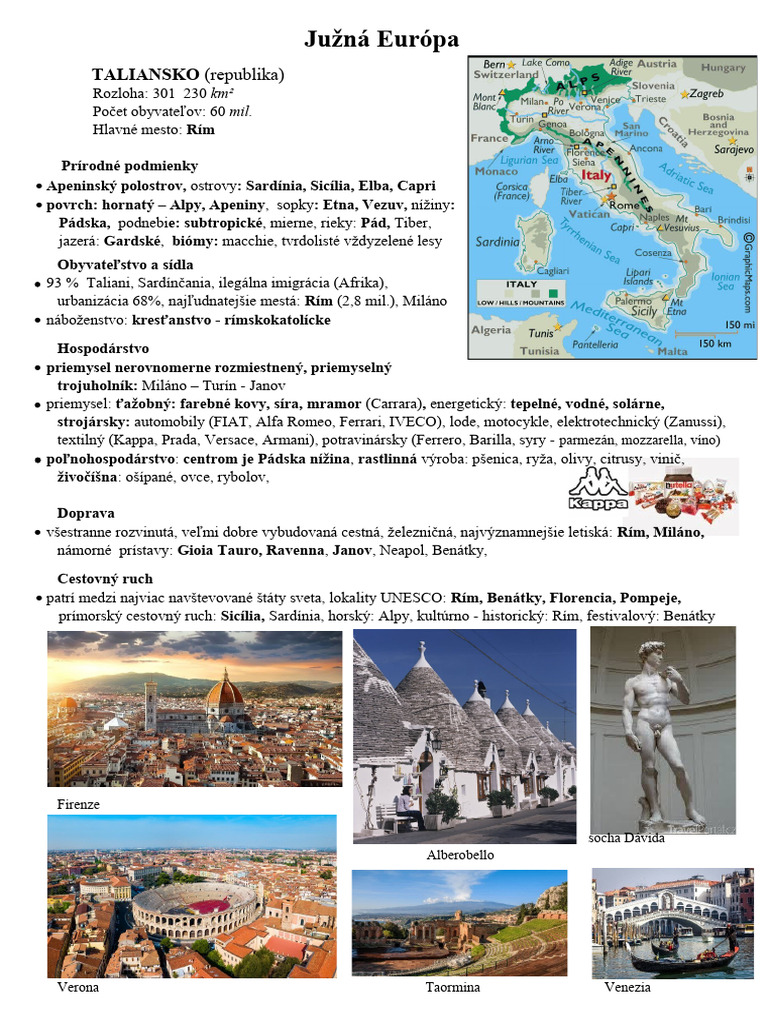 Apeninský polostrov – | PDF