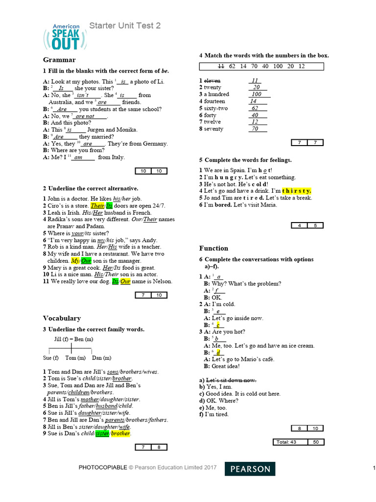 SO 2nd Ed S UnitTest 2 | PDF