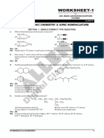 IUPAC Practice Sheet