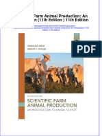 Scientific Farm Animal Production An Introduction 11th Edition 11th Edition