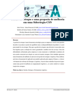 Gestão de Estoque e Uma Proposta de Melhoria em Uma Siderúrgia-CSN