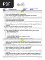 CSE2006 - Java Qs Bank - All Modules