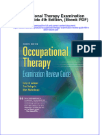 Occupational Therapy Examination Review Guide 4th Edition Ebook PDF