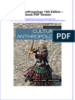 Cultural Anthropology 14th Edition Ebook PDF Version