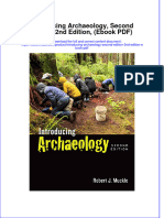 Introducing Archaeology Second Edition 2nd Edition Ebook PDF