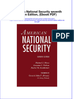 American National Security Seventh Edition Edition Ebook PDF