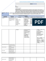 Planificación Por Unidad de Aprendizaje 4to de Secundaria Malla Curricular Actualizada 2023.