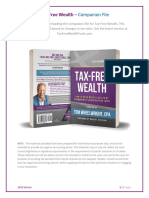 Tax Free Wealth 2019 Companion File