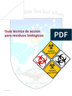 15.4.3 Guía Técnica de Acción para Residuos Biológicos