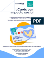 Gift Cards Con Impacto Social