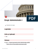 Drept Administrativ I SMART LAW