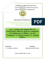 D.U. D'analyse Des Risques Et Management de La Q.S Et Phy